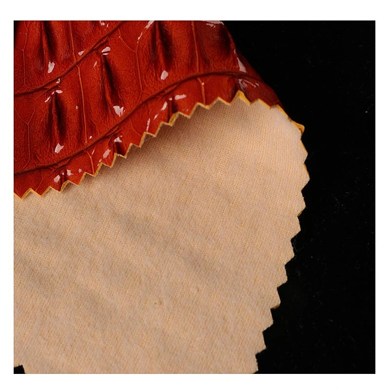 Pvc Crocodile leatherette for handbags Upholstery Leather with Crocodile emboss