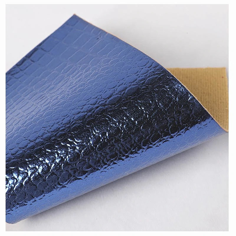 new design animal pvc fabric leather surface with very shining new design fabric to making bag