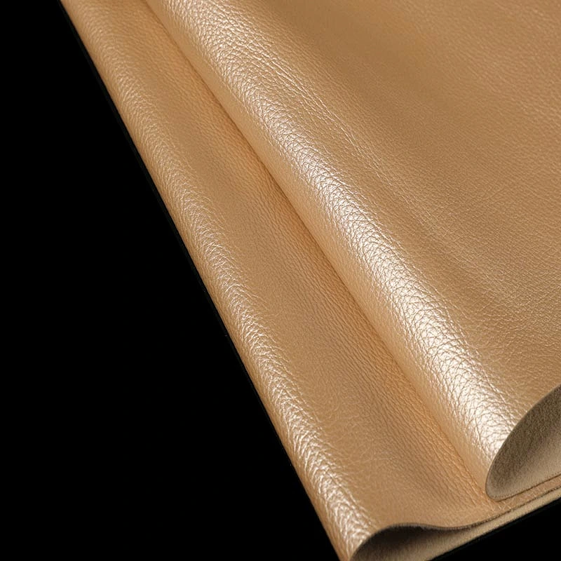 Classical Design PVC synthetic leather for ladies handbags usage with lychee embossed popular use for handbags