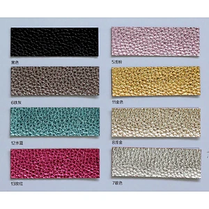 pvc artificial leather custom embossed leather materials for making bags