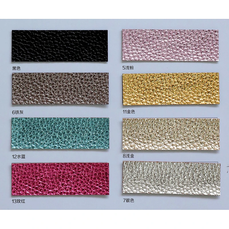 pvc artificial leather custom embossed leather materials for making bags