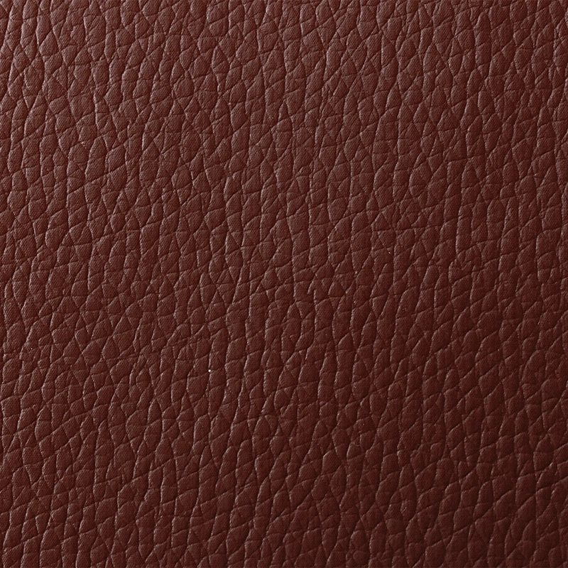 Litchi grain leather for car pvc faux leather  with knitted backing
