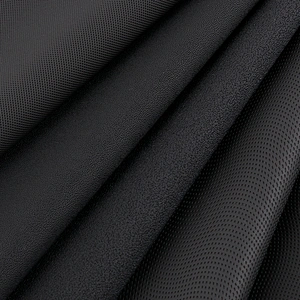 pu polyurethane leather fabric boxing glove leather black anti-slip ski glove leather