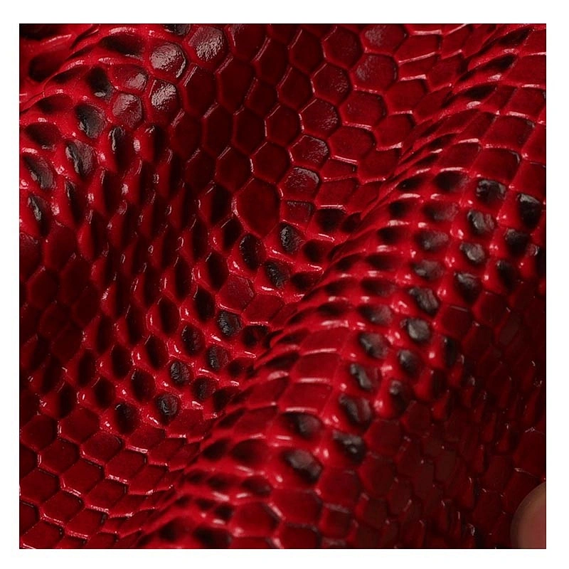Newly Design Pvc Python snake Leather Handbags for Woman's Python Bags