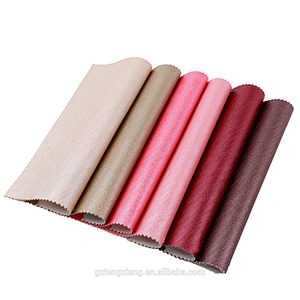 pvc synthetic leather for upholstery vinyl pu synthetic leather pieles vegana