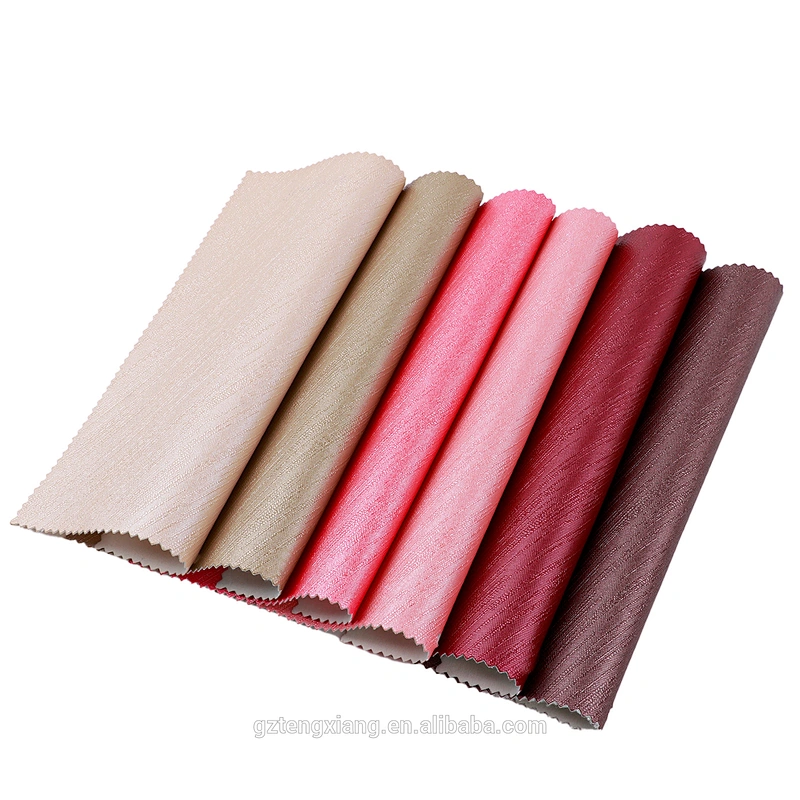pvc synthetic leather for upholstery vinyl pu synthetic leather pieles vegana