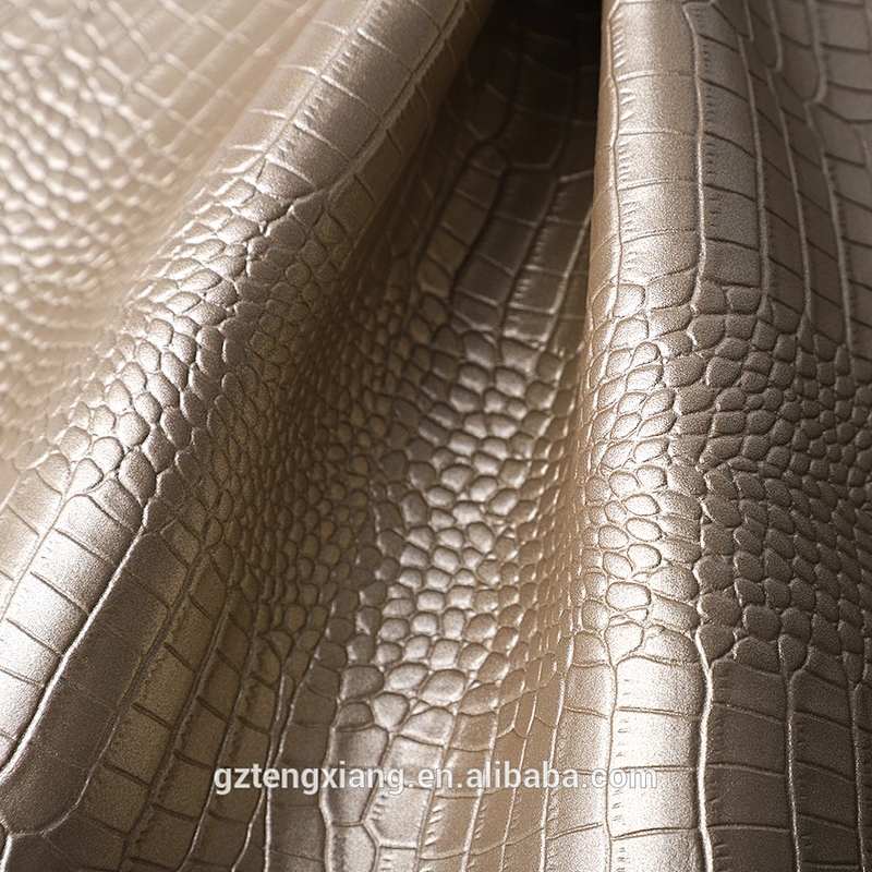 pieles vegana crocodile pu synthetic leather Indoor decoration Indoor decoration