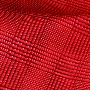 1.0mm Thick Pu Leather with Colored Imitation Cotton Backing for bags