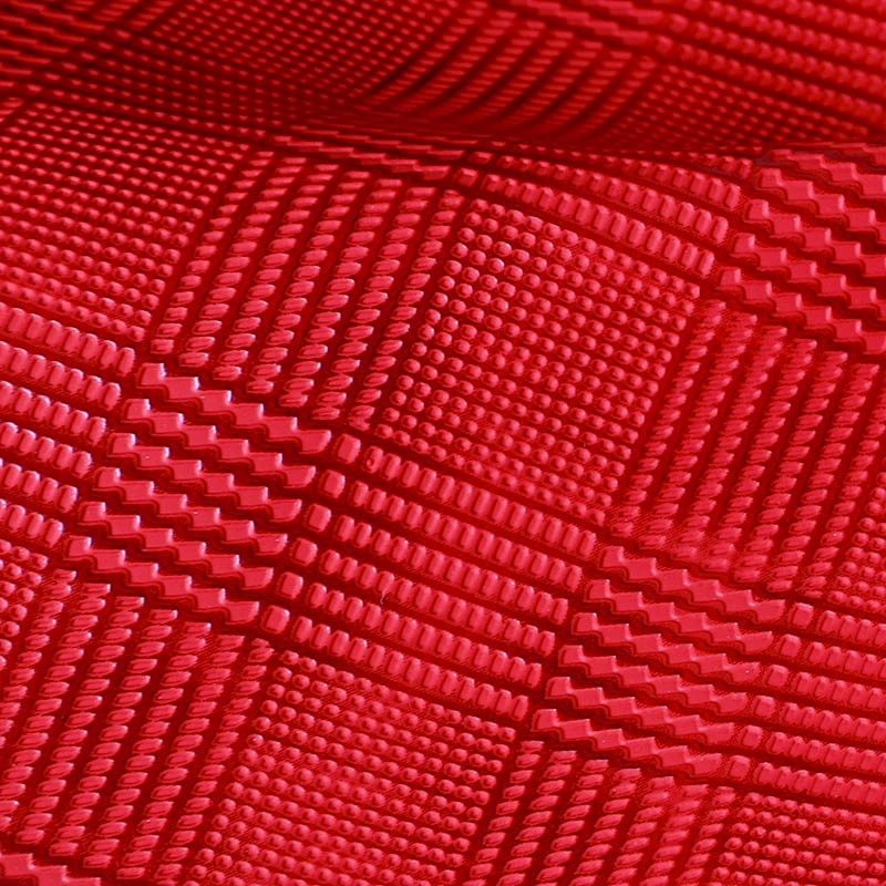 1.0mm Thick Pu Leather with Colored Imitation Cotton Backing for bags