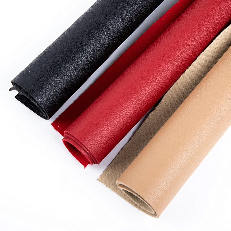 pvc leather for shoes Manufacturer PVC leather Customized Color PVC Leather