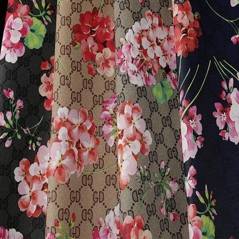 PVC embossed leather handbags making material with brush backing