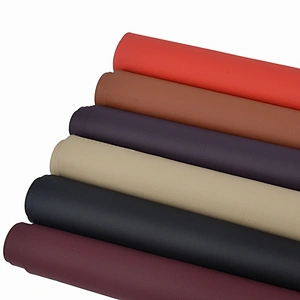 pvc artificial leather for car seat cover inner decoration material faux rexine car leather