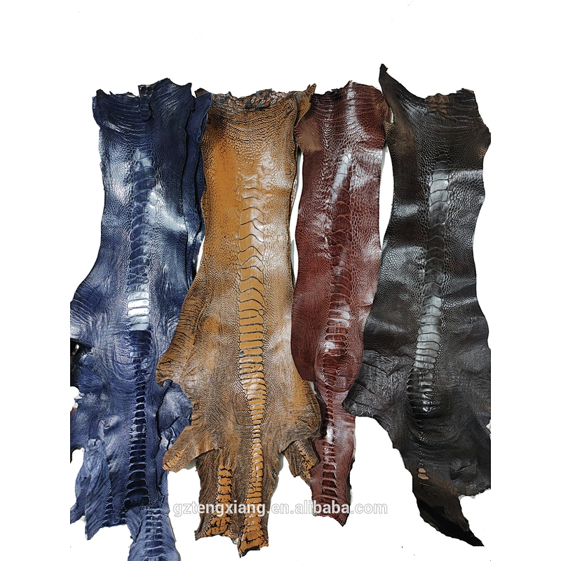 South Africa Ostrich foot skin Rare animal skin for chappal sandal Ostrich genuine leather material