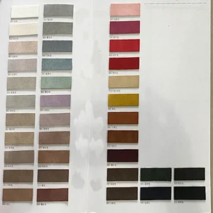china supplier leather High quality china synthetic leather pu leather fabric for bags