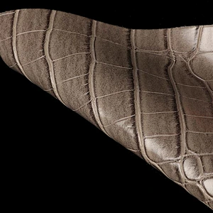 2019 Newest! PVC synthetic leather with crocodile embossed shining surface for handbags