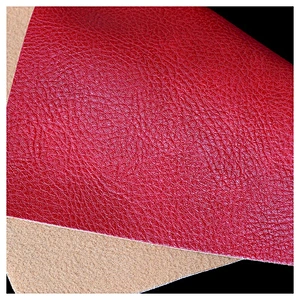 Litchi  printing pattern Pu leather use for ladies handbags