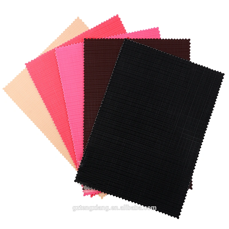 Pearl color fabric for Interior decoration fire retardant faux leather roll couro vegetal