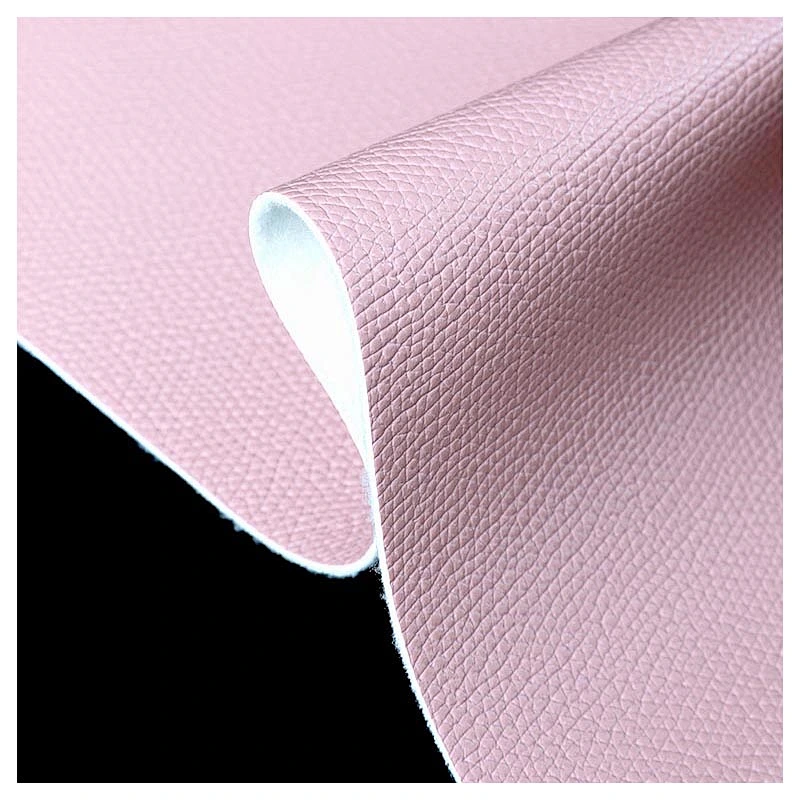 embossing pu leather is pu leather vegan handbags leather with lychee design