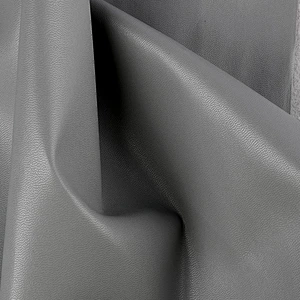 sheep emboss pvc leather for car with brush backing