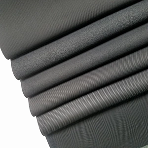 pu polyurethane leather fabric boxing glove leather black anti-slip ski glove leather