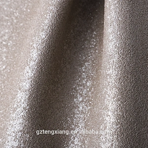 glitter leatherette pvc faux leather high quality pvc artificial leather