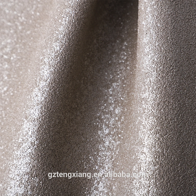 glitter leatherette pvc faux leather high quality pvc artificial leather