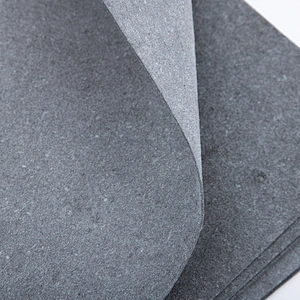 bonded leather Black Recycled leather sole for belt Recycled leather base