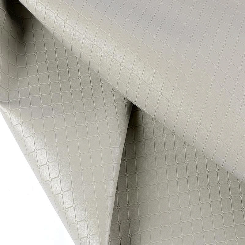 embossed pvc leather for car seat cover usage same with real leather design