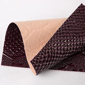 leatherette Waterproof fashion PVC  leather for bags PVC leather