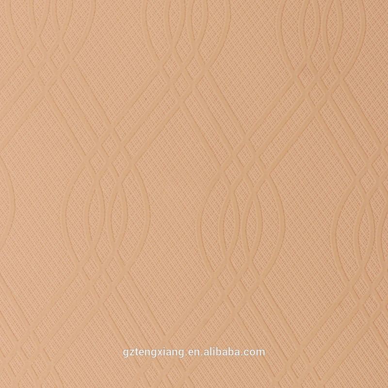 decorative furniture leather crocodile pu synthetic leather Wall decoration material