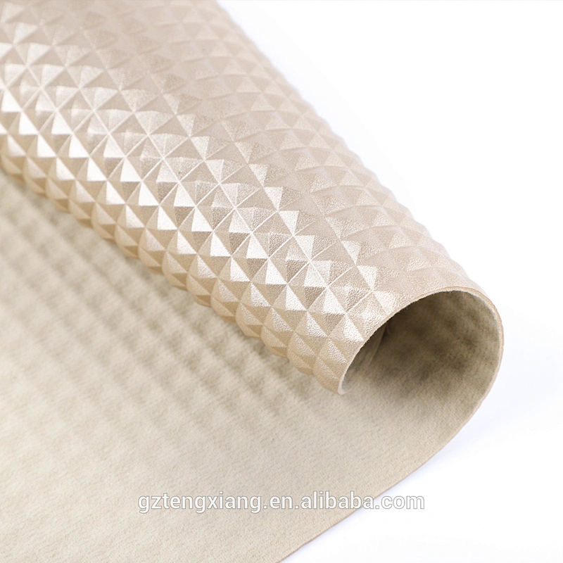 pvc synthetic leather for shoes glitter shoes material pvc faux leather