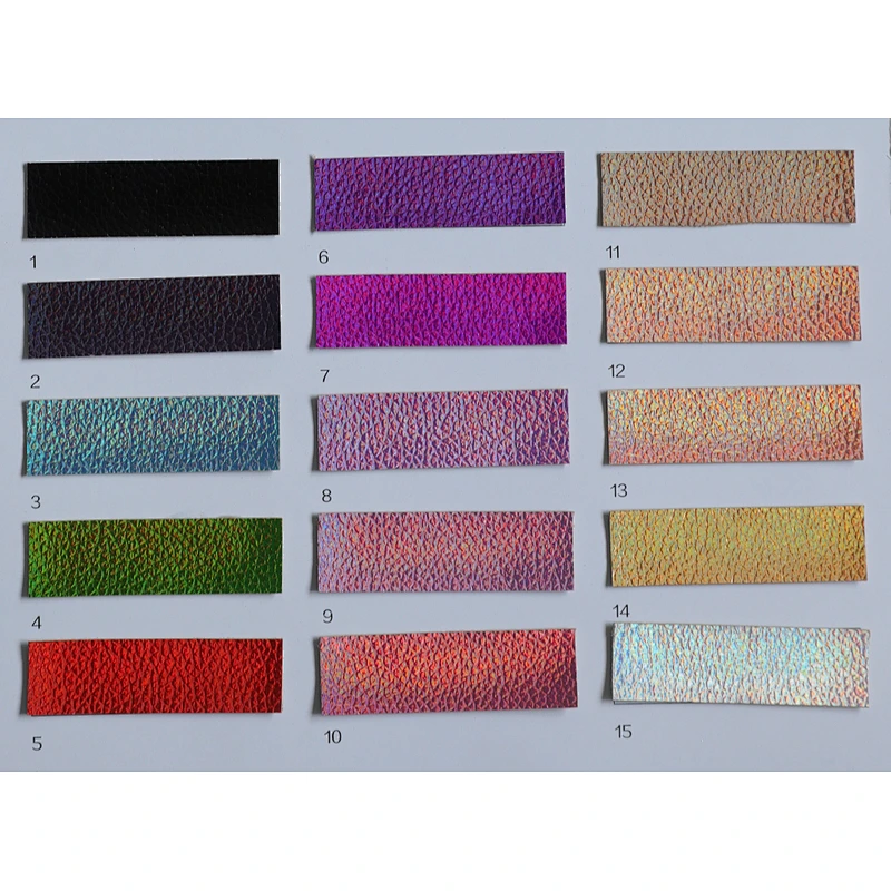 pvc synthetic leather leatherette for bags embossed leather for bag usage