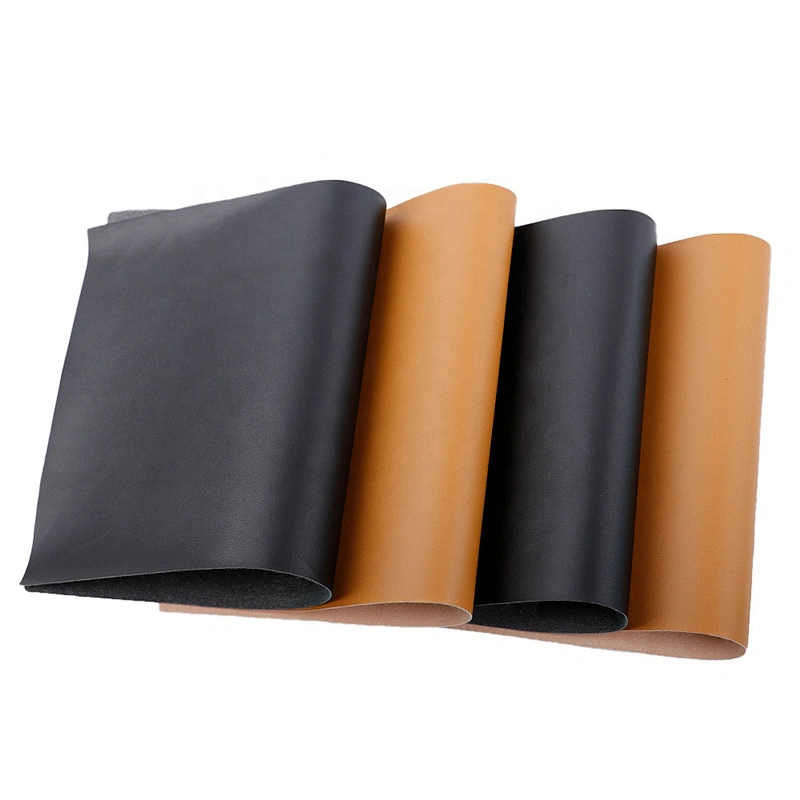 PU leather material for shoe midsole insoles lining package rexine artificial leather