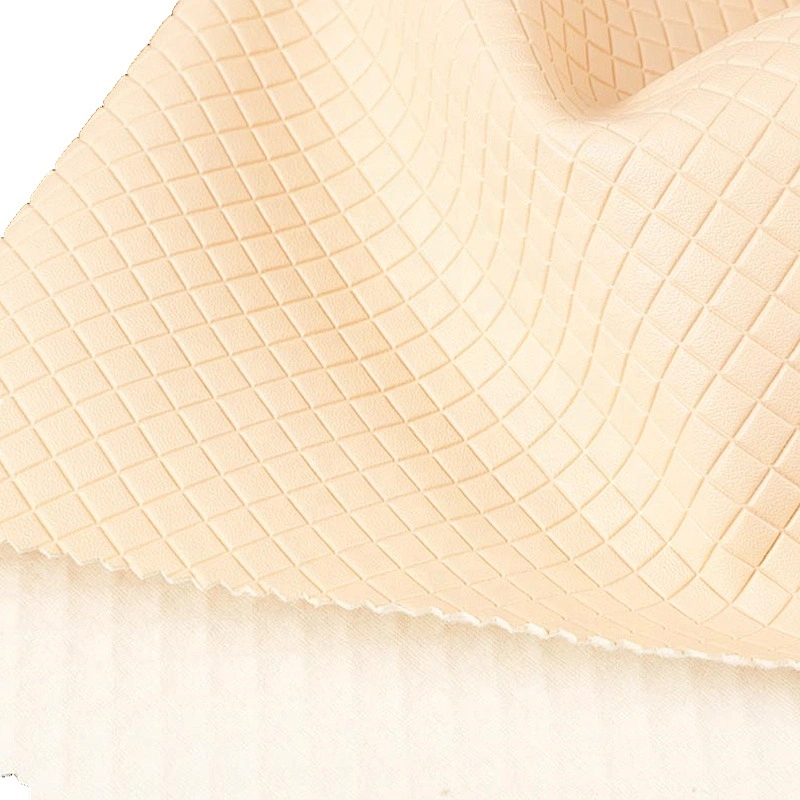 brushed cloth backing pvc leather rexine fabric pvc vinyl leatherette for handbag pillow decoration