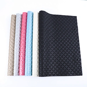 Pearl color fabric for Interior decoration fire retardant synthetic leather pvc vinyl fabric faux pvc leather