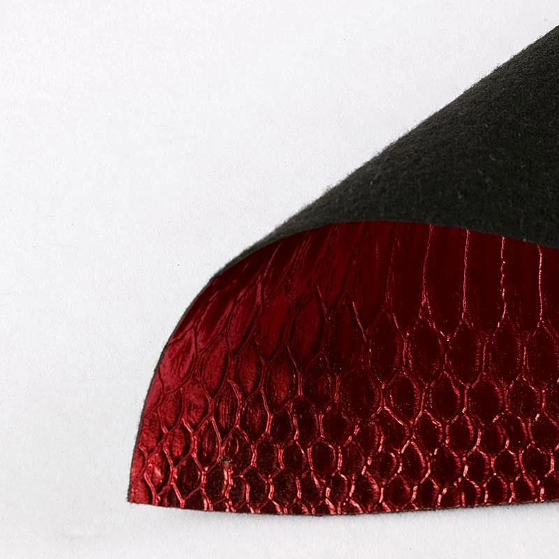 pvc leather for ladies handbags with like real snake skin emboss snake skin synthetic leather