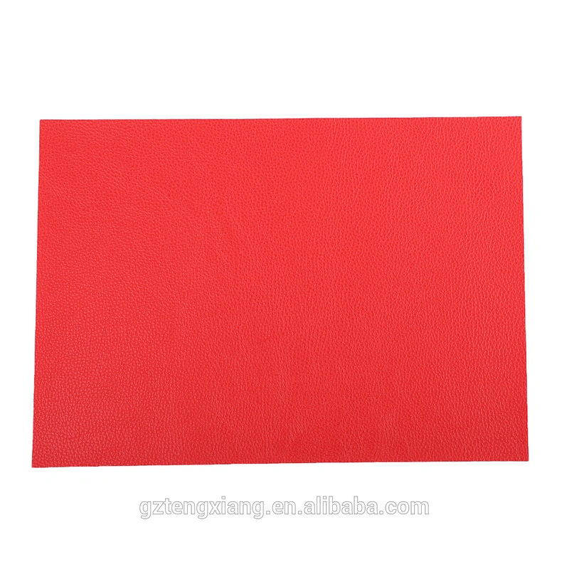 pvc leatherette faux leather fabric for handbag high quality pvc artificial leather
