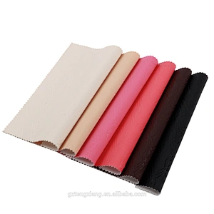 decorative furniture leather crocodile pu synthetic leather Wall decoration material