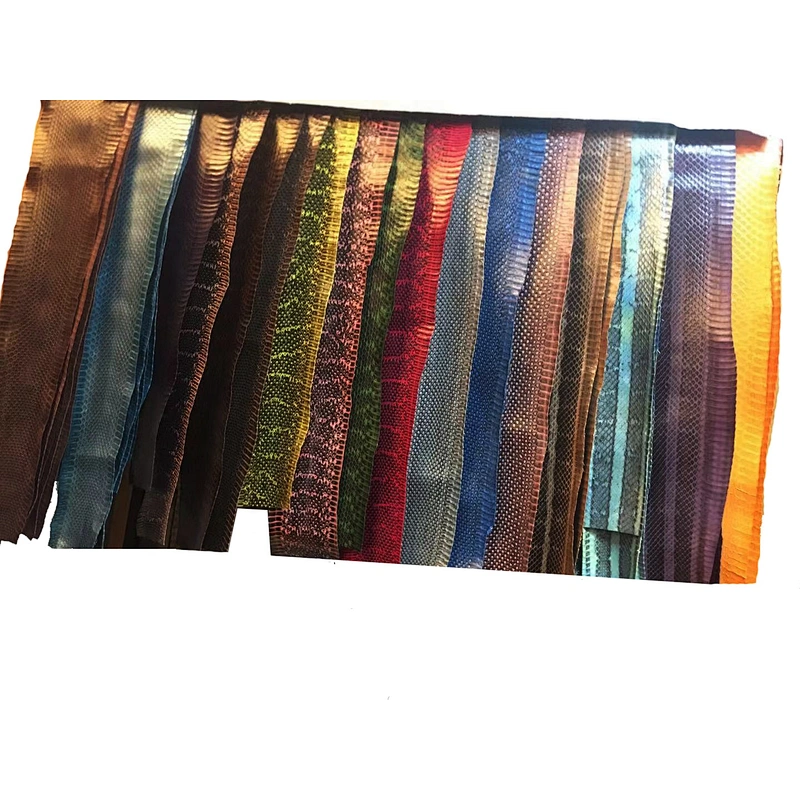Anacondas skin for Clothing materials python leather hide genuine leather material