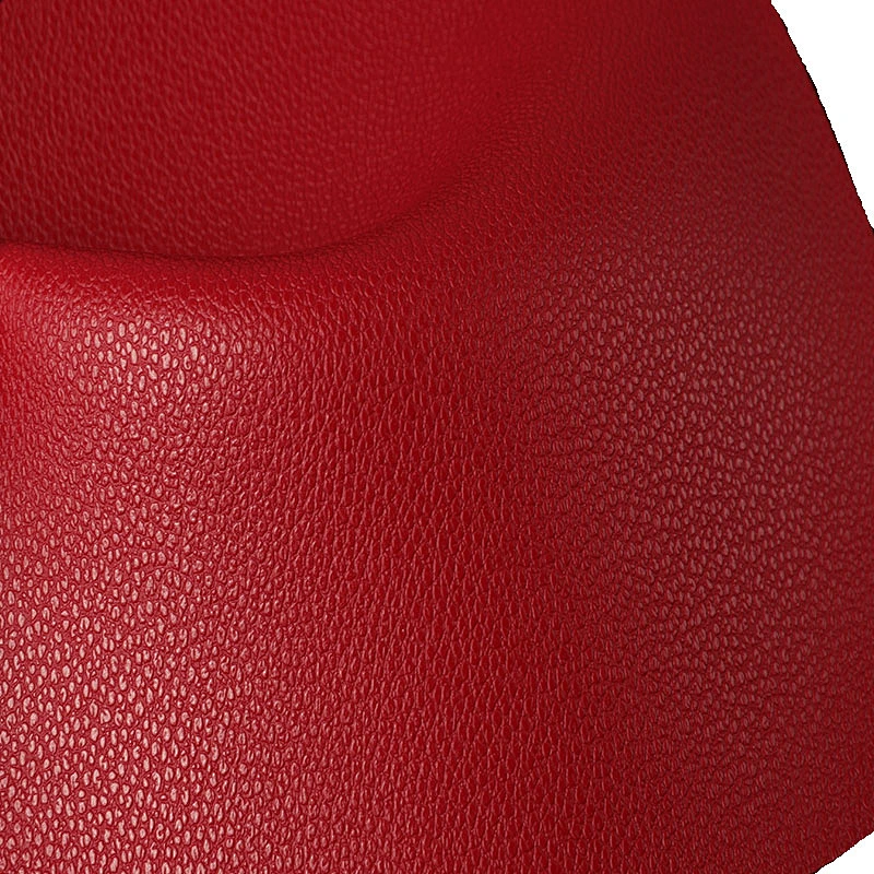 pvc leather imitation cotton backing women handbag leather