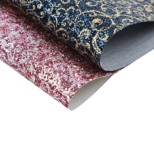 Glittering leather glitter synthetic leather Shining leather for shoes