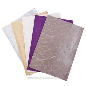 china artificial leather Indian style pattern synthetic leather PVC coward material