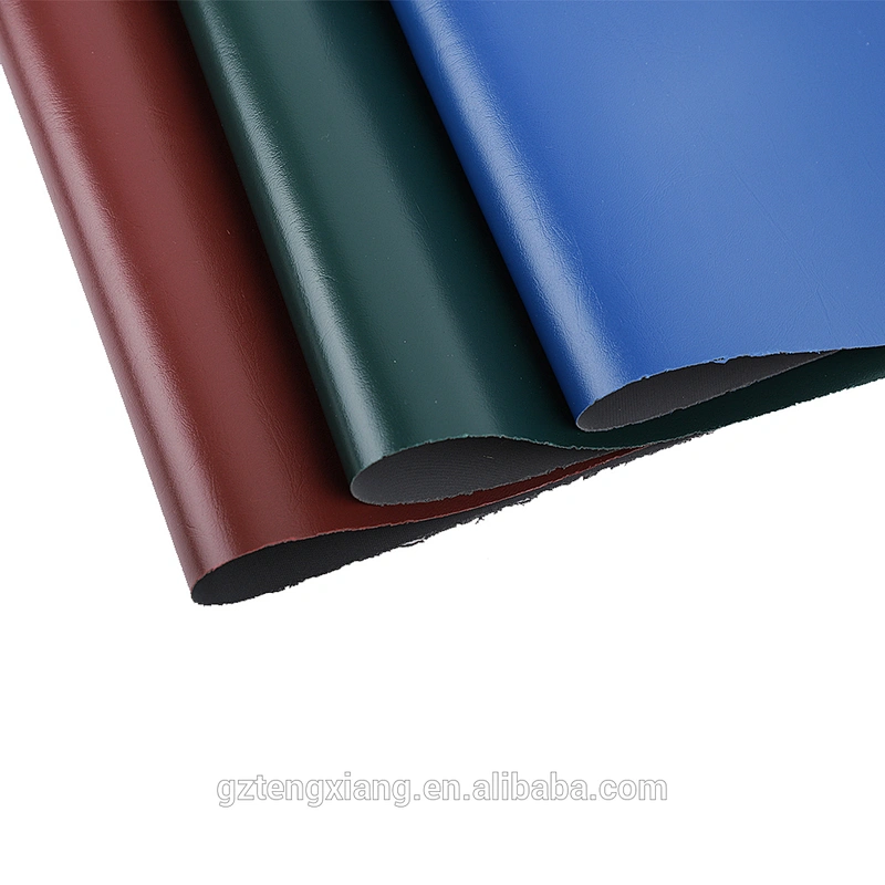 pvc faux leather for box a grade leather PVC cloth free leather