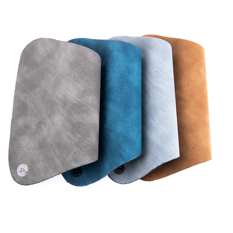 pu artificial leather pu leather for shoes suede pu leather