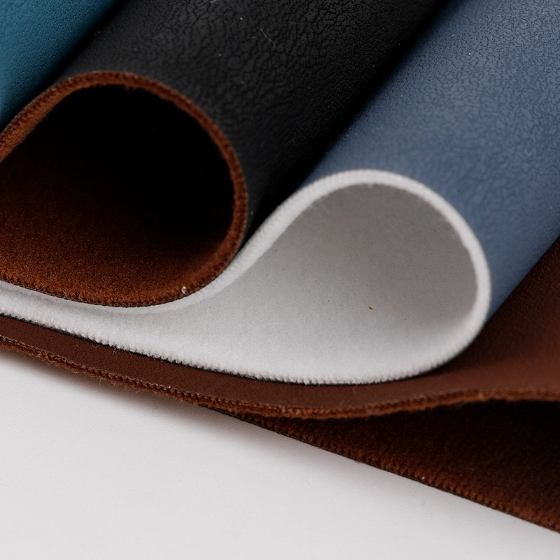 resistant to hydrolysis leather for sofa making artificial leather pu CPU solvent free car seat material