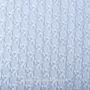 synthetic pvc leather for shoes Different color embroidery PVC leather High quality pvc leather