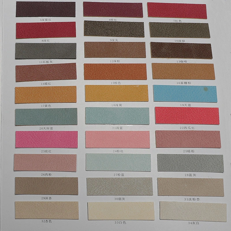 yang buck pvc material for shoes and handbags faux leather fabric surface with yang buck design