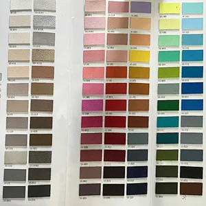 embossing pu leather is pu leather vegan handbags leather with lychee design