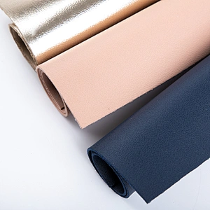 double face pvc leather shoes fabric leather leather material for industrial shoes