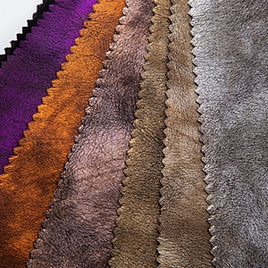 PU artificial leather shoe leather material top grain leather